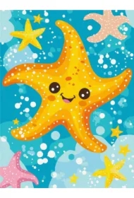 Malowanie po numerach - Kids Rozgwiazda