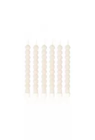 Świeczki perły dekoracja ciasta 6 szt