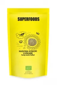 Nasiona konopi łuskane Suplement diety