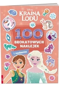 Kraina Lodu. 100 Brokatowych naklejek