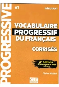 Vocabulaire progressif du Francais... A1 klucz ed3