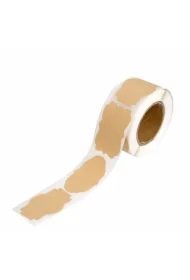 Naklejki na rolce etykiety vintage kraft 5x3cm 250