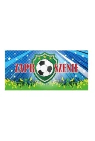 Zaproszenie piłka w tarczy z kopertami 5 szt