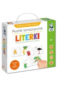 Puzzle sensoryczne. Literki. Kapitan Nauka