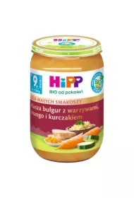 Dla Małych Smakoszy Kasza bulgur z warzywami mango i kurczakiem po 9. miesiącu