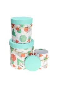 Pudełko Flower Box 3 szt zielony