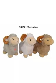 Pluszowy Baran z głosem 28 cm - 3 kolory
