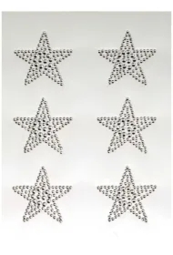 Dżety samoprzylepne gwiazdki