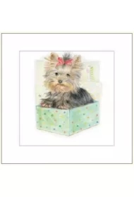 Karnet G04 41G 055 + koperta Pies rysowany