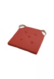 Poduszka na krzesło Duo 38x38 ceglana