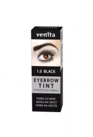 Professional Eyebrow Tint farba do brwi w proszku 1.0 Black