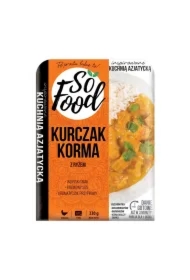Kurczak Korma z ryżem