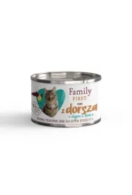 Puszka dla kota, danie z dorszem, adult