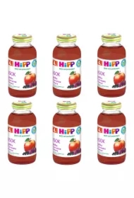 Sok 100% jabłka czerwone owoce po 4. miesiącu zestaw