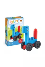  Klocki konstrukcyjne, Auta i Zwierzaki, 6 el., 18 m+