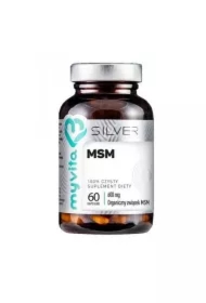 Silver Pure 100% MSM 600 mg - suplement diety
