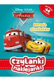 Czytanki naklejanki. Parada strażaków. Disney Pixar Auta