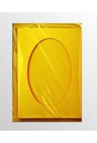 Karta passepartout + koperta żólta