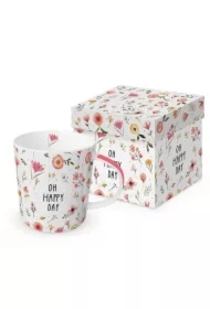 Kubek porcelanowy Oh Happy Day 350ml