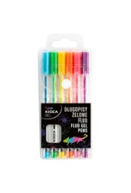 Długopisy żelowe fluo