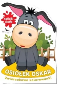 Zwierzakowe kolorowanki. Osiołek Oskar