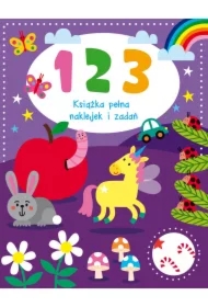 123. Książka pełna naklejek i zadań