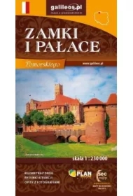 Zamki i pałace w. pomorskiego 1:230 000