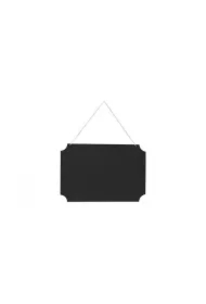 Tabliczka wisząca do napisów czarna