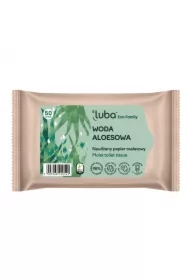 Eco Family nawilżany papier toaletowy z Wodą Aloesową