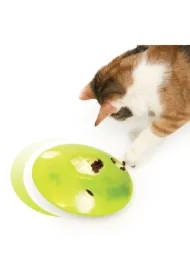 Bączek na przysmaki dla kota Treat Spinner, 18.5 x 18.5 x 8 cm