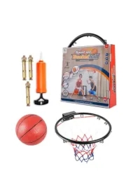 Zestaw do koszykówki metalowa obręcz