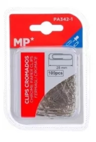 Spinacz biurowy 28mm srebrne