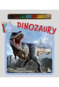 Książeczka z puzzlami Dinozaury