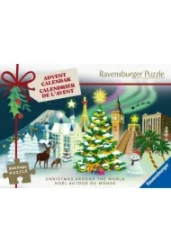 Kalendarz adwentowy puzzlowy 24x54 el.