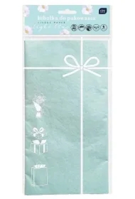 Bibułka do pakowania 50x70cm jasnoniebieska