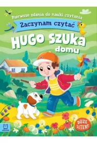 Hugo szuka domu. Zaczynam czytać. Duże litery. Pierwsze zdania do nauki czytania