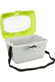 Box mini-capri 40 x 22 x 30 cm, niebiesko/srebrny