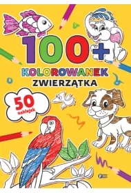 Zwierzątka. 100+ kolorowanek