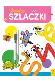 Wesoła nauka. Wesołe szlaczki. Flamaster suchościeralny