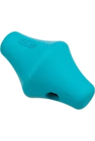 Snack spinner, zabawka, na przysmaki, dla psa, petrol, guma naturalna, 12 cm