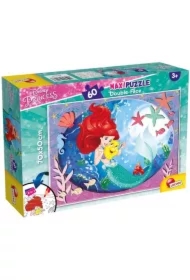 Puzzle dwustronne 60 el. Super Maxi. Mała Syrenka