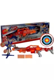 Karabin na piankowe strzałki z tarczą 66cm