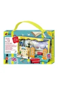 Puzzle drewniane 3D - Stwórz pejzaż miejski Londyn