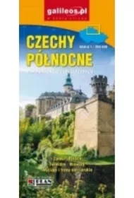 Mapa atrakcji tur.- Czechy Północne 1: 200 000