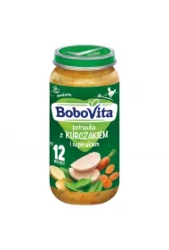 Obiadek Potrawka z kurczakiem i szpinakiem po 12 miesiącu