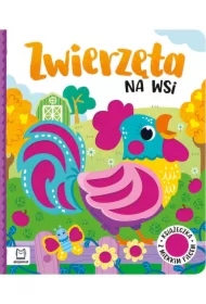 Zwierzęta na wsi Książeczka z miękkim filcem