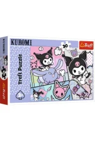 Puzzle 30 el. Zabawy z Kuromi Hello Kitty