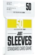 Gamegenic: Just Sleeves - Standard Card Game Sleeves (66x91 mm), Żółte, 50 sztuk
