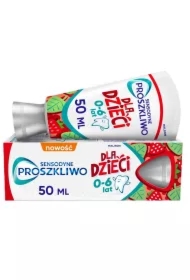 Proszkliwo pasta do zębów dla dzieci 0-6 lat