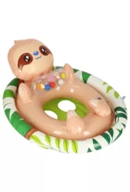 Kółko do pływania dla niemowląt z siedziskiem leniwiec 3-4 lata